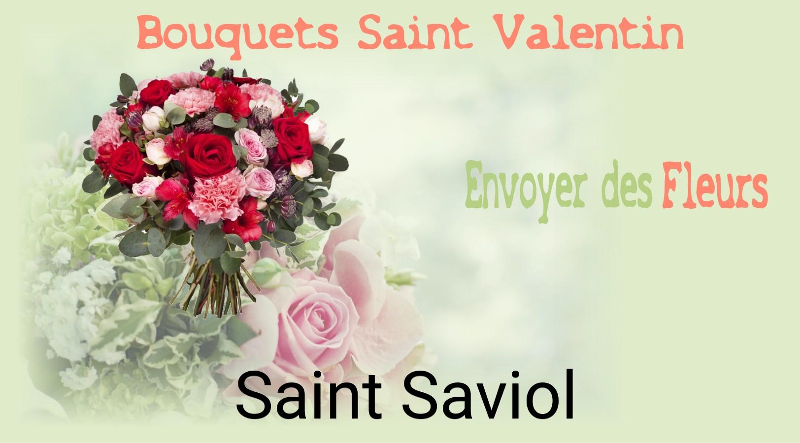 Roses de Saint-Valentin livrées à Saint-Saviol